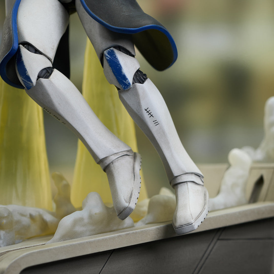 Star Wars The Clone Wars Gallery Captain Rex Figure Diorama