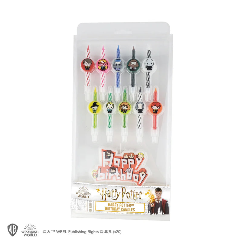 Harry Potter Characters Birthday Candles 11-Pack, packaging shot