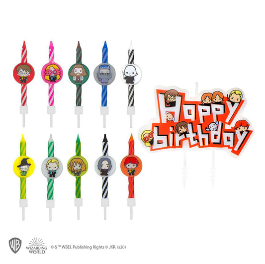 Harry Potter Characters Birthday Candles 11-Pack