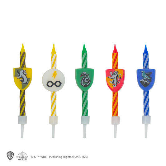 Harry Potter Hogwarts Houses Birthday Candles 10-Pack