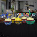 Harry Potter Hogwarts Houses Birthday Candles 10-Pack, side angle