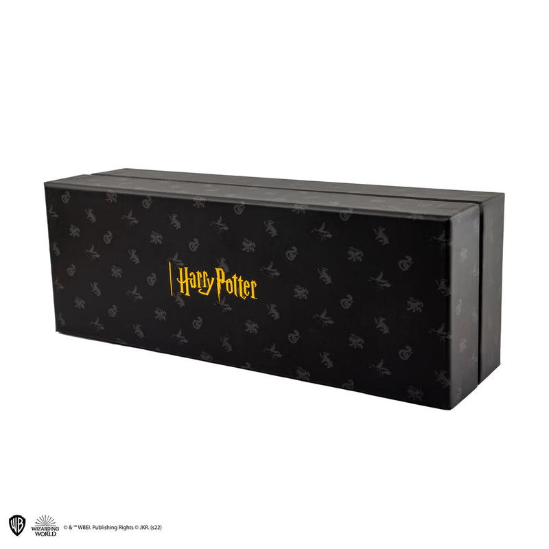 Harry Potter Hogwarts Houses Scented Candle and Charm Bracelet Set, packaging shot