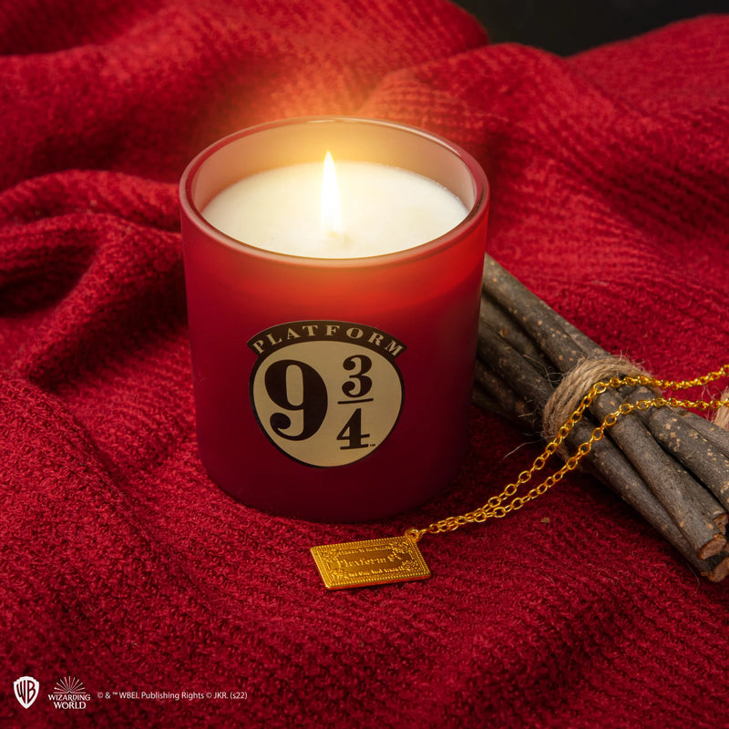 Harry Potter Platform 9 3/4 Scented Candle with Necklace, alternate view