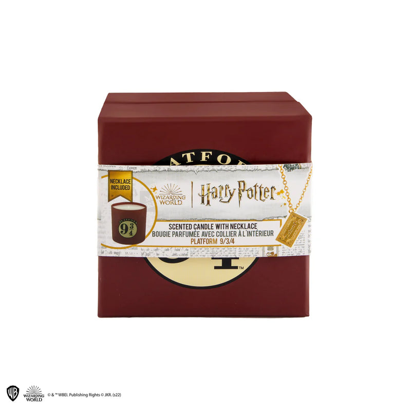 Harry Potter Platform 9 3/4 Scented Candle with Necklace, additional view