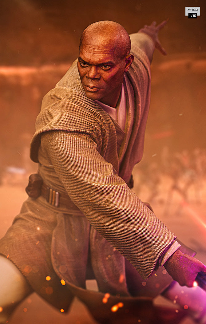 Iron Studios Star Wars Mace Windu 1/10 Scale Limited Edition Statue