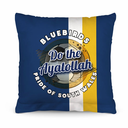 Cardiff Ayatollah - Football Legends - Cushion 10 collectible from https://britishmade.gifts/