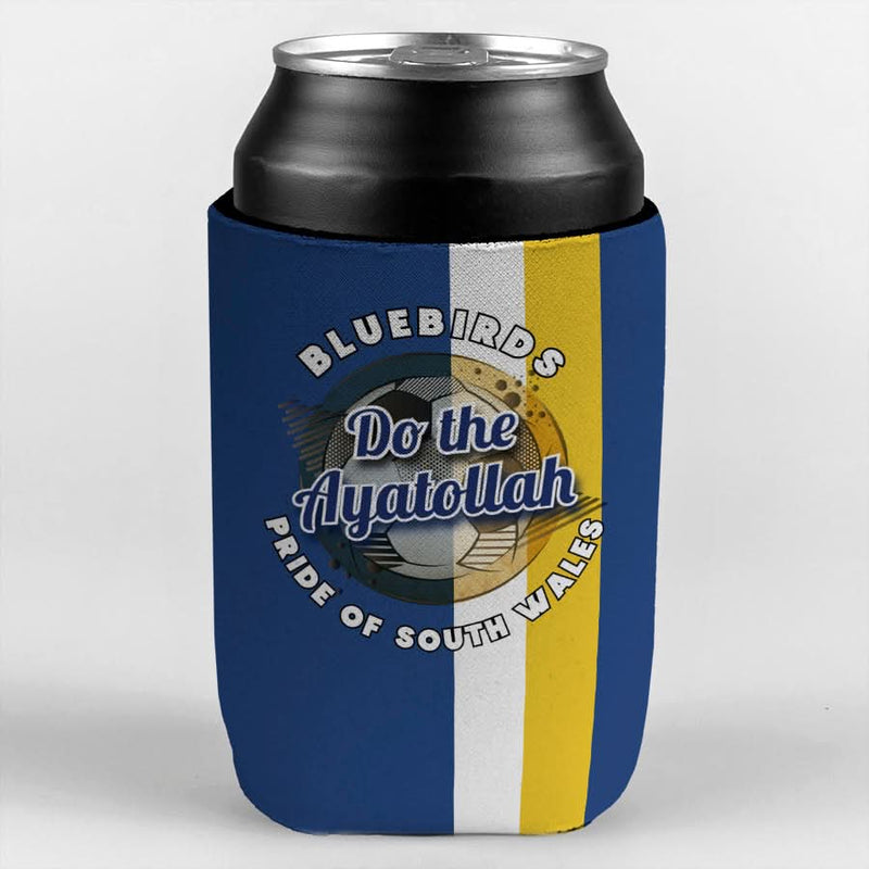 Cardiff Ayatollah - Football Legends - Can Cooler collectible from https://britishmade.gifts/
