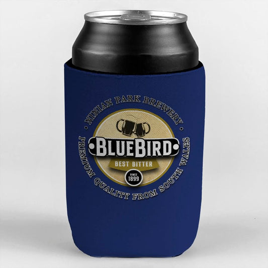 Cardiff Bluebird - Football Legends - Can Cooler collectible from https://britishmade.gifts/