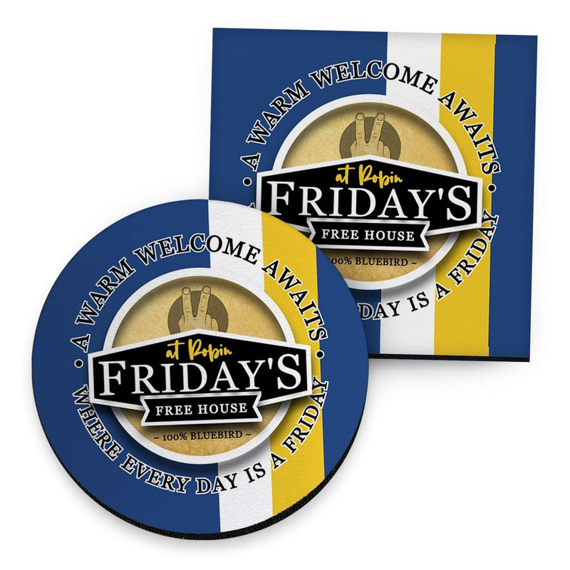Cardiff Friday - Football Coaster - Square Or Circle collectible from https://britishmade.gifts/