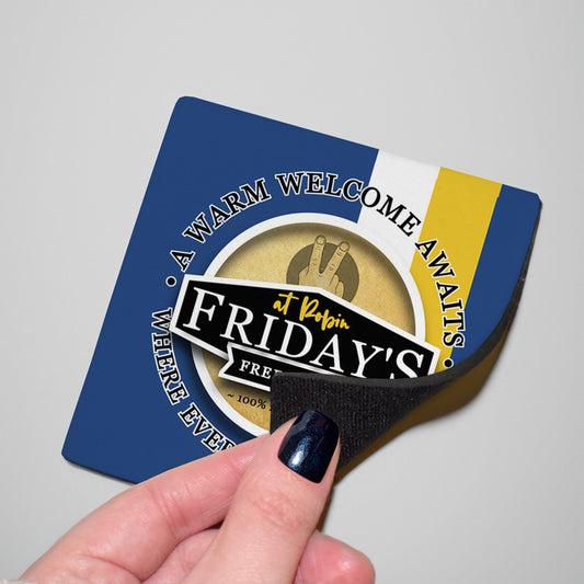 Cardiff Friday - Football Coaster - Square Or Circle, alternate view