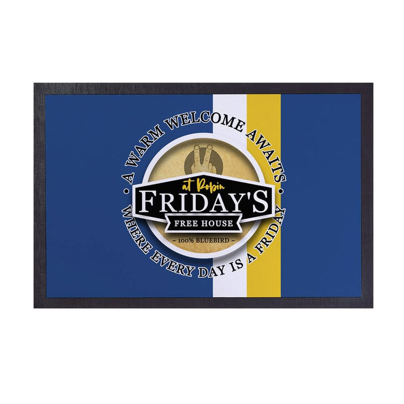Cardiff Friday - Football Legends - Door Mat -60cm X 40cm collectible from https://britishmade.gifts/