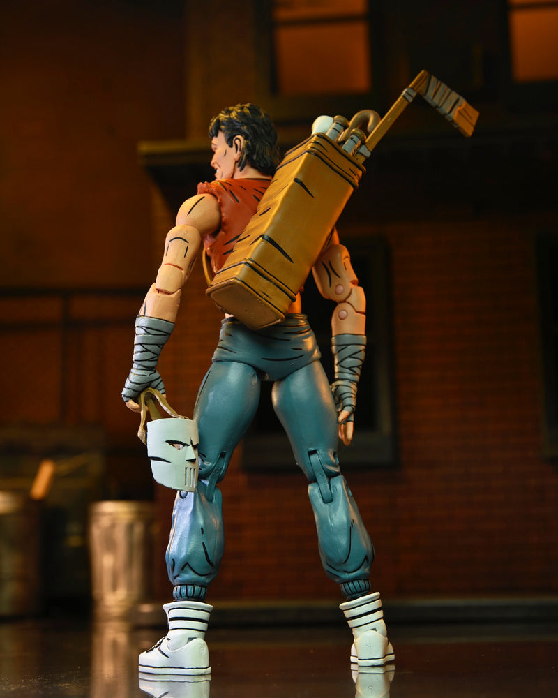 Teenage Mutant Ninja Turtles Mirage Comics Casey Jones in Red Shirt 7" Scale Action Figure alternate view
