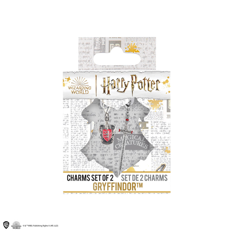 Harry Potter Gryffindor Charm Set, alternate view