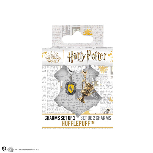 Harry Potter Hufflepuff Charm Set, alternate view
