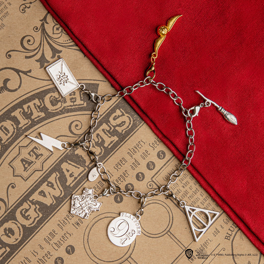 Harry Potter Quidditch Charm Set collectible from Cinereplicas UK