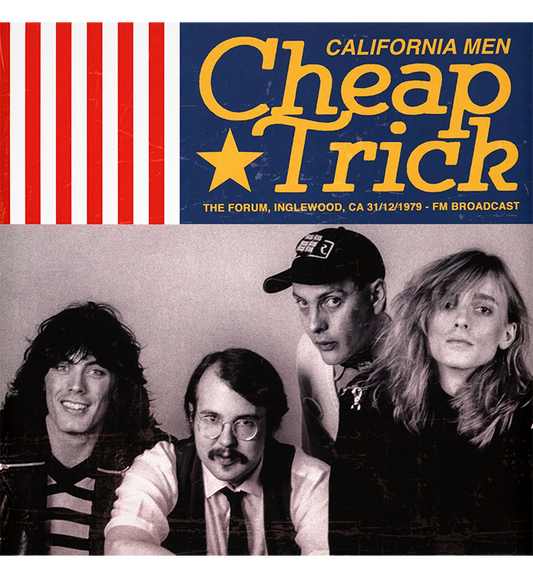 Cheap Trick – California Men: Live at the Forum, 1979 (Limited Edition 12-Inch Album on Red Vinyl), alternate view