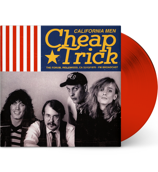 Cheap Trick – California Men: Live at the Forum, 1979 (Limited Edition 12-Inch Album on Red Vinyl) collectible from Coda R...