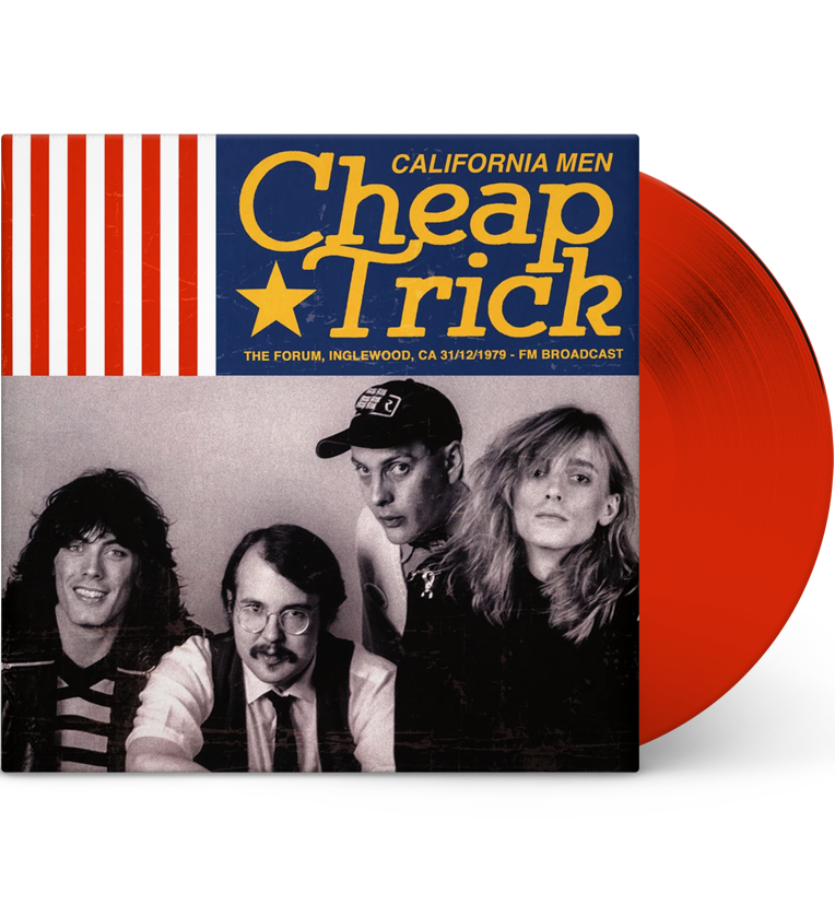 Cheap Trick – California Men: Live at the Forum, 1979 (Limited Edition 12-Inch Album on Red Vinyl) collectible from Coda R...