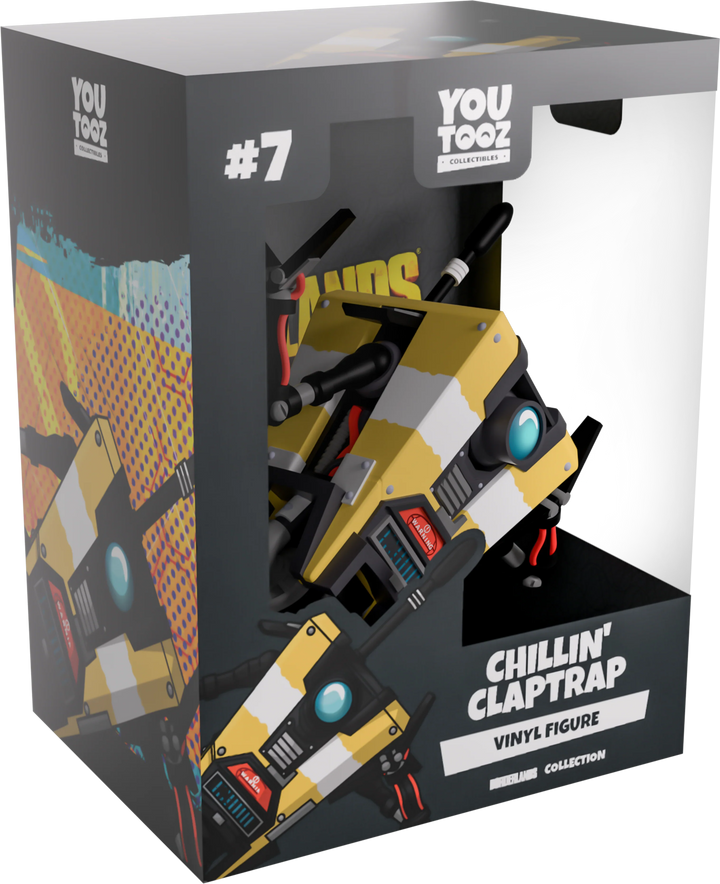 Youtooz Borderlands Chillin Claptrap 3.5" Vinyl Figure