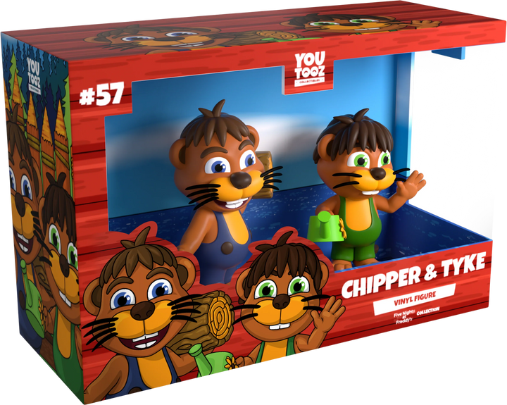 YouTooz Chipper & Tyke Chipper and Sons Lumber Co. Vinyl Figure 2-Pack