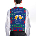 Beers Xmas Jumper - Novelty Costume Fancy Dress Waistcoat ( 4 sizes available ) collectible from https://britishmade.gifts/