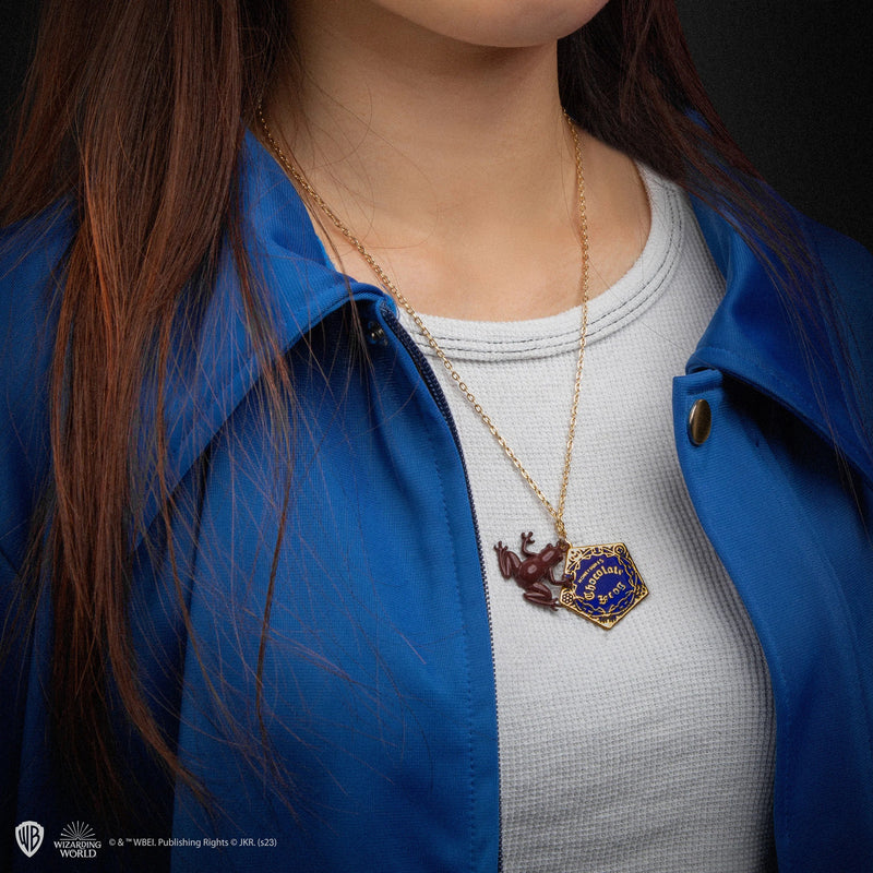 Harry Potter Honeydukes Chocolate Frog Necklace, alternate view