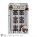 Harry Potter Chocolate Frog Mould with Wizard Cards and DIY Boxes, size reference