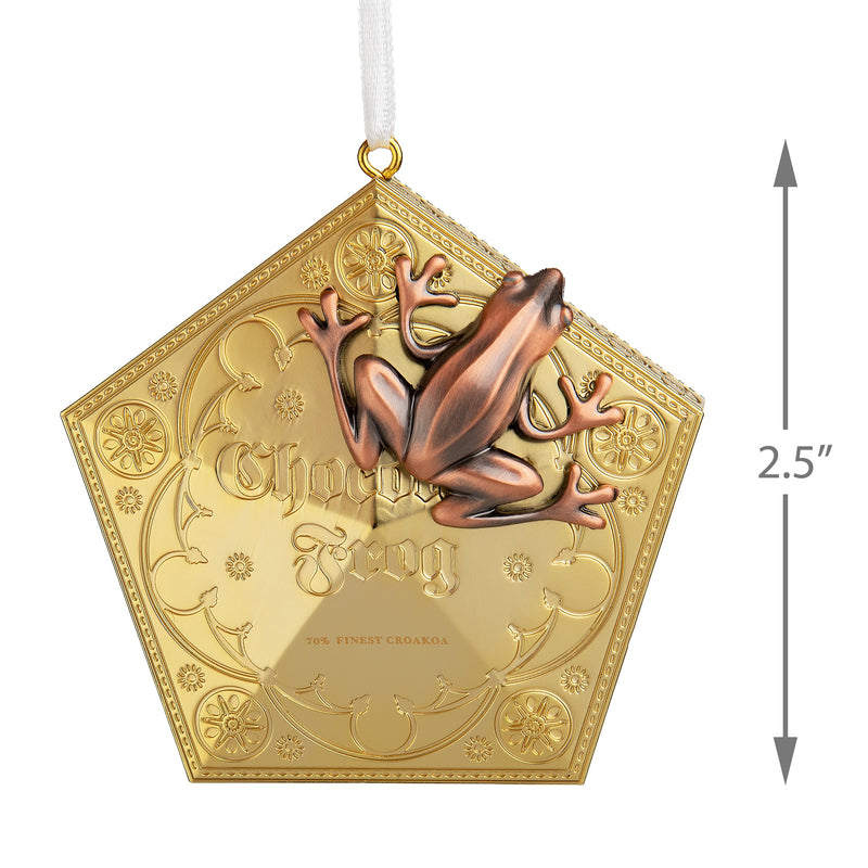 Collectable Premium Metal Ornament - Harry Potter™ Chocolate Frog Design