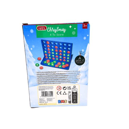 Christmas 4 To Score Family Board Game, alternate view