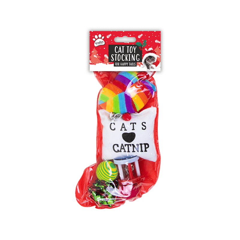 Christmas Cat Toy Stocking collectible from PoundFun