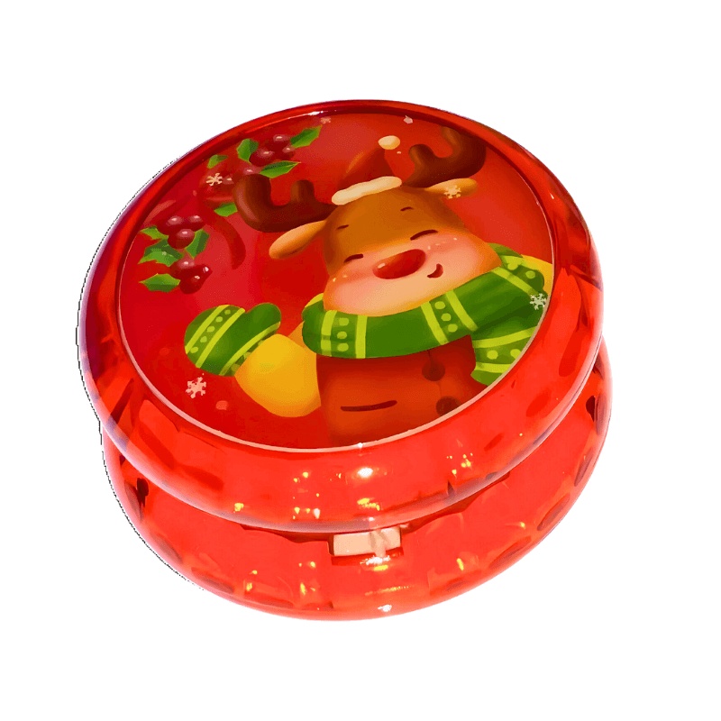 Christmas Light Up Yoyo, side angle