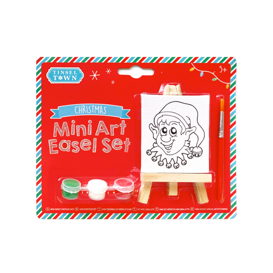 Christmas Mini Art Easel Set collectible from PoundFun