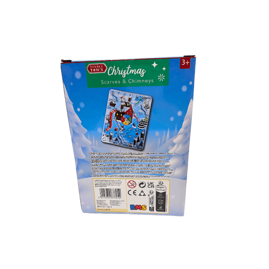 Christmas Scarves & Chimneys Family Board Game, alternate view