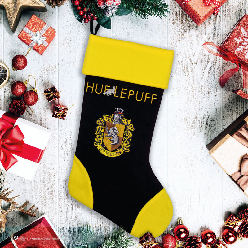 Harry Potter Hufflepuff Christmas Stocking, side angle