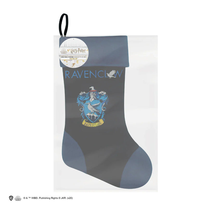 Harry Potter Ravenclaw Christmas Stocking, close-up detail