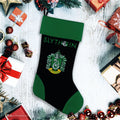 Harry Potter Slytherin Christmas Stocking, side angle