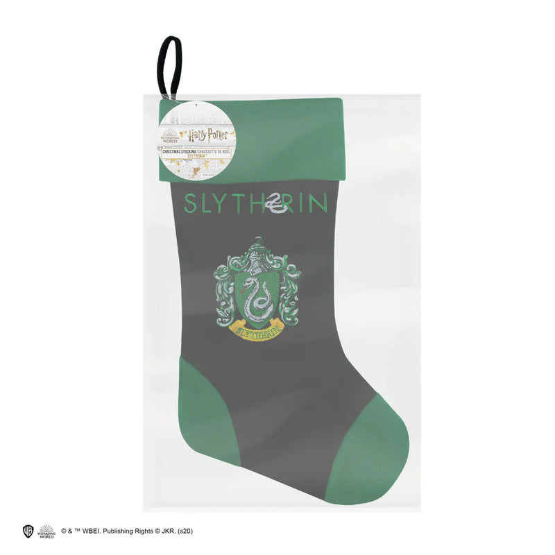 Harry Potter Slytherin Christmas Stocking, close-up detail