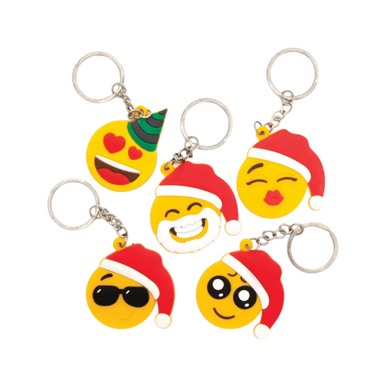 Christmas Faces Keyring, alternate view