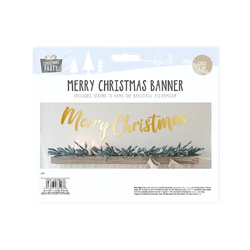 Christmas Gold Banner collectible from PoundFun