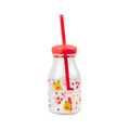 Christmas Kids Drink Bottle With Straw, alternate view
