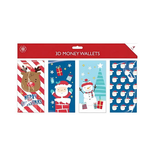 Christmas Money Wallet - Reindeer & Characters collectible from PoundFun