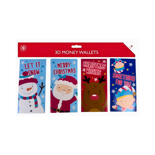 Christmas Money Wallet - Santa & Characters collectible from PoundFun