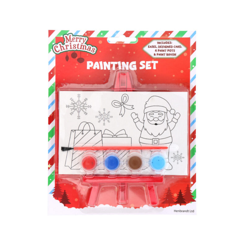 Christmas Paint Set, side angle