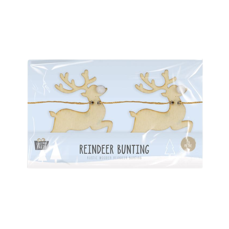 Christmas Reindeer Bunting collectible from PoundFun