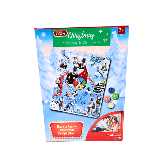 Christmas Scarves & Chimneys Family Board Game collectible from PoundFun