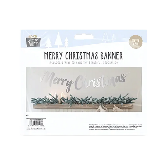 Christmas Silver Banner collectible from PoundFun