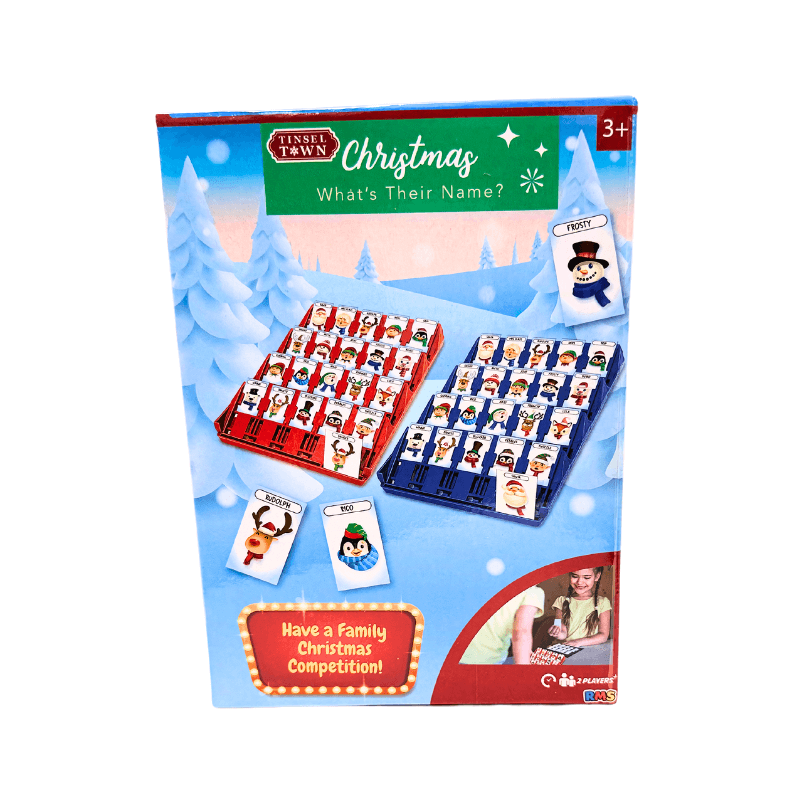 Christmas What's Their Name Family Board Game collectible from PoundFun