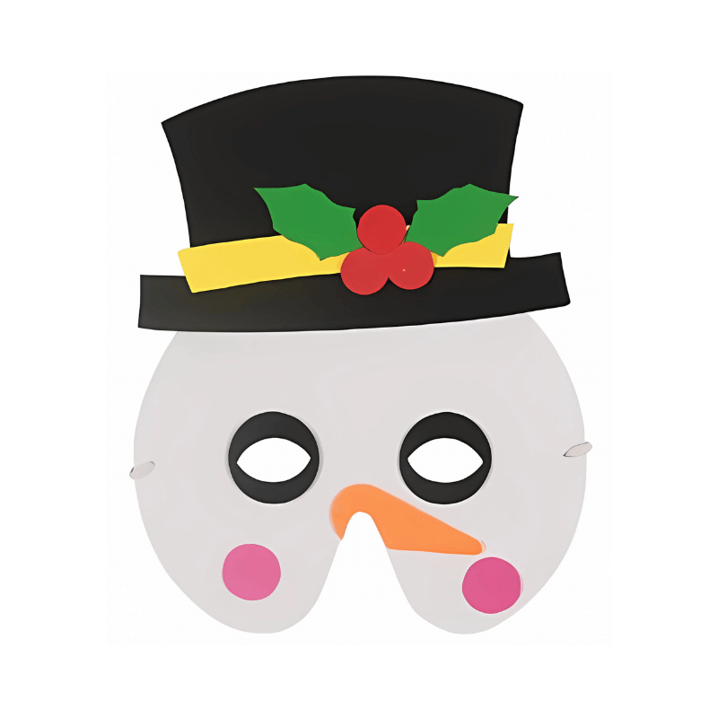 Christmas Snowman Mask collectible from PoundFun