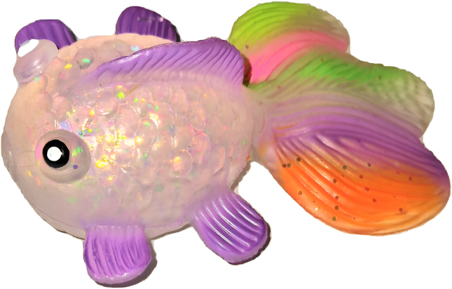 Squishy Fishy, side angle
