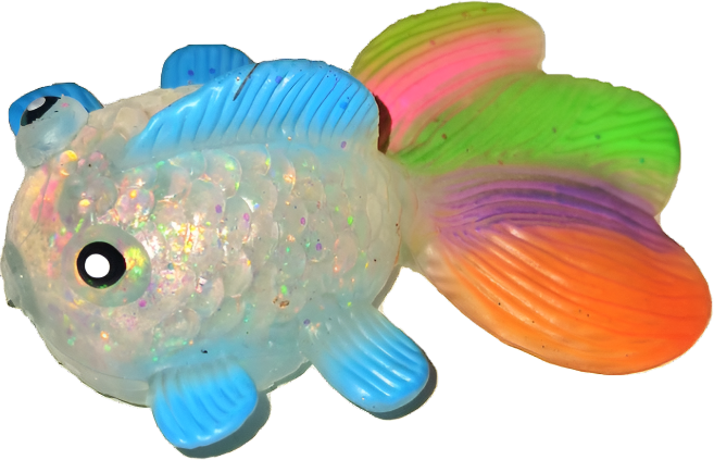 Squishy Fishy, close-up detail